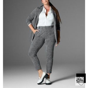 Torrid Gray Plaid Trousers